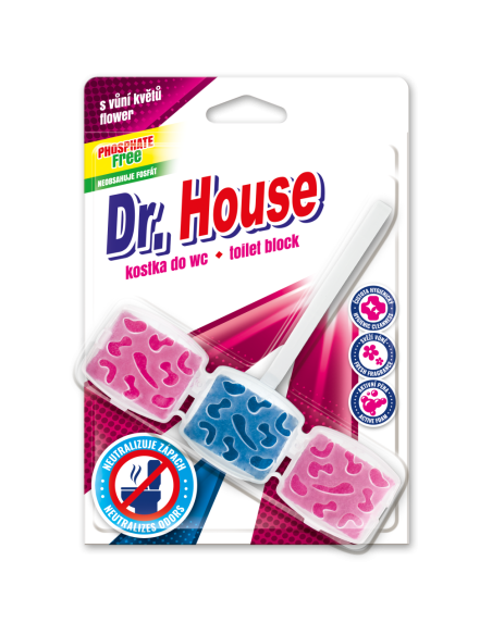 Dr. House Tri-force blistr s vůní květů 45 g