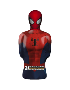 Spider-man 3D figurka 2v1 šampon a pěna do koupele 350 ml
