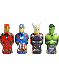Avengers 3D figurka MIX 2v1 šampon a pěna do koupele 350 ml