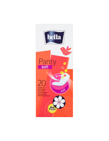 Bella vložky panty slip soft deo fresh 20 ks