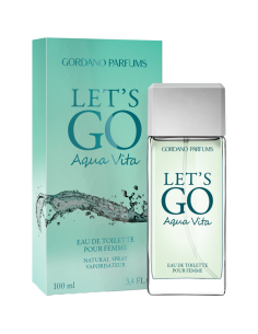 Gordano Lets Go Aqua Vita dámské edt 100 ml