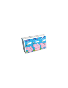 Kapesníky Peppa Pig s potiskem 4 vrstvé, folie 6 ks