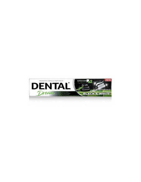 Dental Dream zubní pasta black & white 100 ml