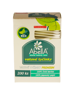 AbellA vatové tyčinky v DOZE 200 ks 100% ECO