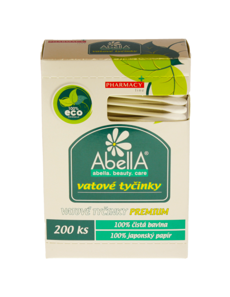 AbellA vatové tyčinky v DOZE 200 ks 100% ECO