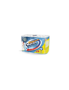 Almusso toaletní papír Spongy 2 vrstvý 24 ks
