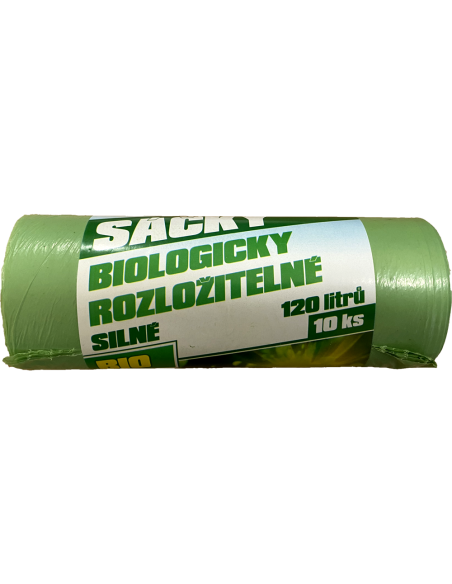 Fox cleaning sáčky do koše 120 L BIO 10 ks LDPE silné