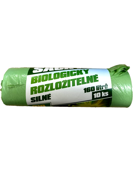 Fox cleaning sáčky do koše 160 L BIO 10 ks LDPE silné
