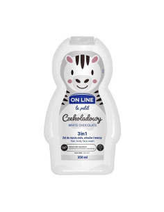 On line le petit 3v1 šampon, mycí a sprchový gel Bílá čokoláda 350 ml