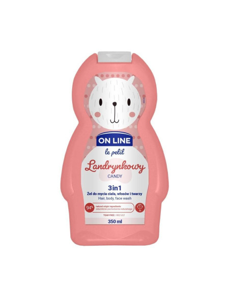On line le petit 3v1 šampon, mycí a sprchový gel Bonbón 350 ml