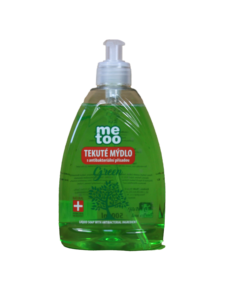 Me too tekuté mýdlo s antibakteriální přísadou Green 500 ml