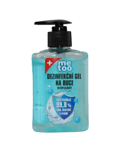 Me too DEZINFEKČNÍ gel na ruce s dávkovačem 250 ml