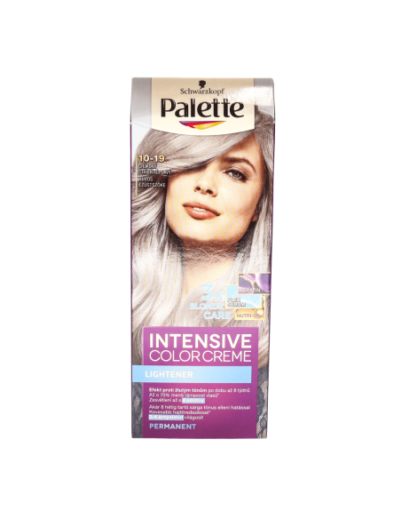 Barva na vlasy Palette 10-19 chladný stříbřitě plavý 50+50