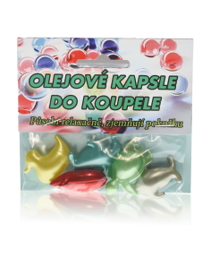 Olejové kapsle do koupele 5 ks zvířátka