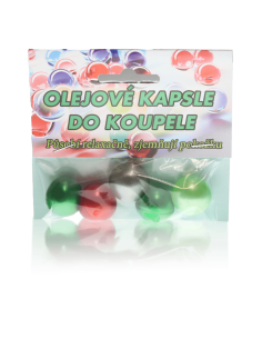 Olejové kapsle do koupele 5 ks kuličky