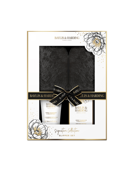 Baylis&Harding dárkový set pantofle + péče o nohy Sweet Mandarin & Grapefruit