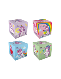 Kapesníky s potiskem Unicorn BOX 56 ks, 3 vrstvé