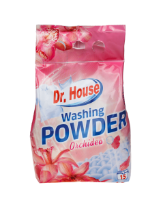 Dr. House prací prášek Orchidea 1,5 kg (15PD)