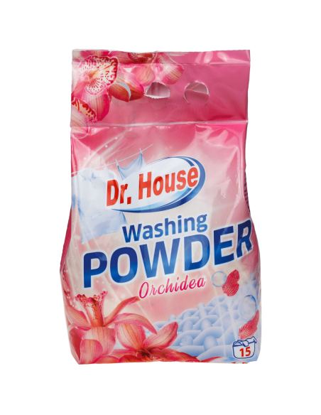 Dr. House prací prášek Orchidea 1,5 kg (15PD)