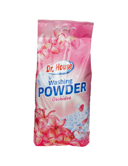 Dr. House prací prášek Orchidea 9 kg (90PD)