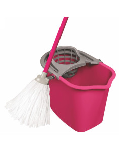 YORK mop set oválný 10 L kbelík + střepec mop s tyčí