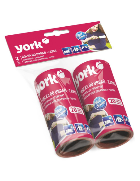 YORK váleček na oblečení Náhrada 20 + 20 lístečků