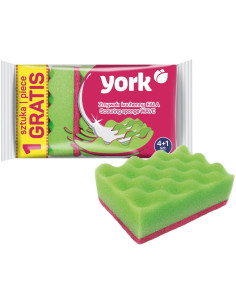 YORK houbička na nádobí Vlnka 4+1 ks