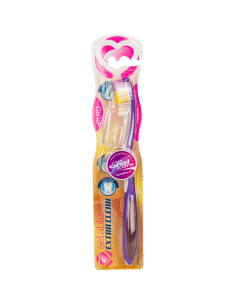 Spazzolino zubní kartáček s krytkou EXTRA CLEAN TVRDÝ