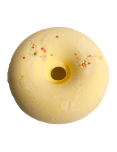 Pokhara šumivá koule do koupele Žlutý donut (vanilka) 70 g