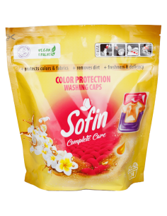 SOFIN gelové kapsle na praní barevného prádla 24 ks
