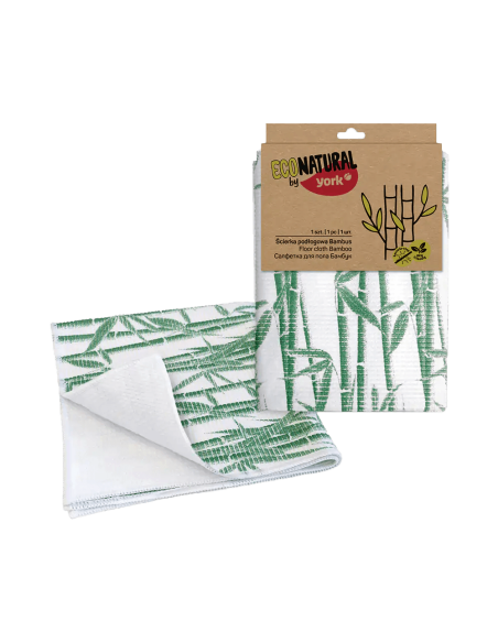 YORK ECO natural podlahový hadr 88% Bambus 50x50