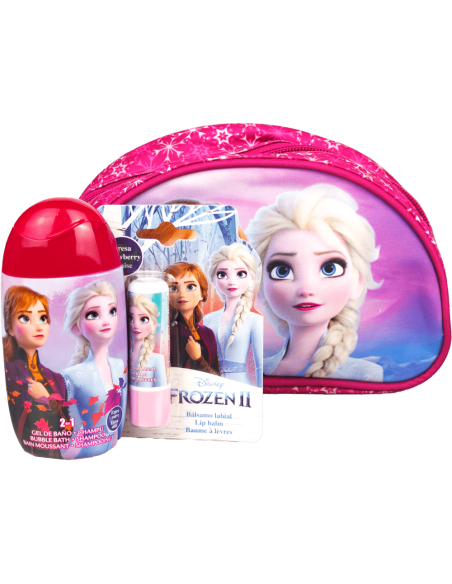 Frozen kabelka s balzámem na rty + 2v1 pěna do koupele a šampon