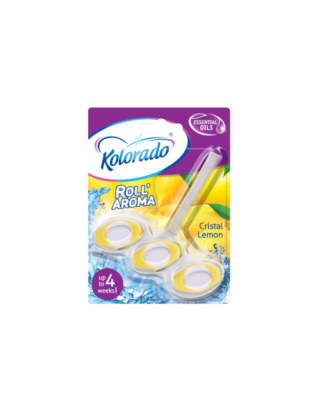 Kolorado Roll Aroma Three-phase toilet block CRISTAL LEMON 51 g