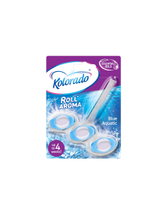 Kolorado Roll Aroma Three-phase toilet block BLUE AQUATIC 51 g