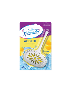 Kolorado WC Fresh toilet block in basket LEMON SCENT 40 g