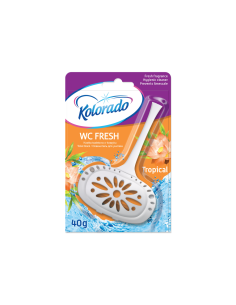 Kolorado WC Fresh toilet block in basket TROPICAL SCENT 40 g