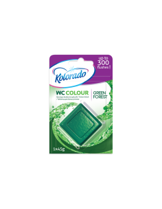 Kolorado WC Colour toilet block, green 1 pcs