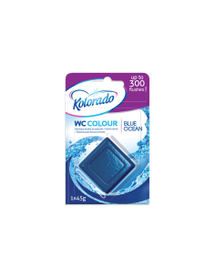 Kolorado WC Colour toilet block, blue 1 pcs