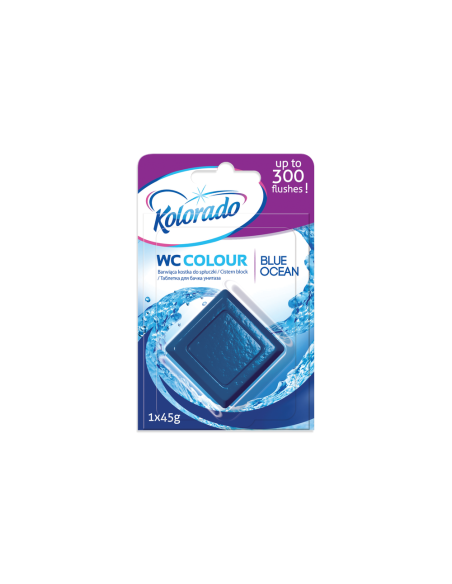 Kolorado WC Colour toilet block, blue 1 pcs