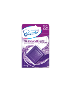 Kolorado WC Colour toilet block, lavender 1 pcs