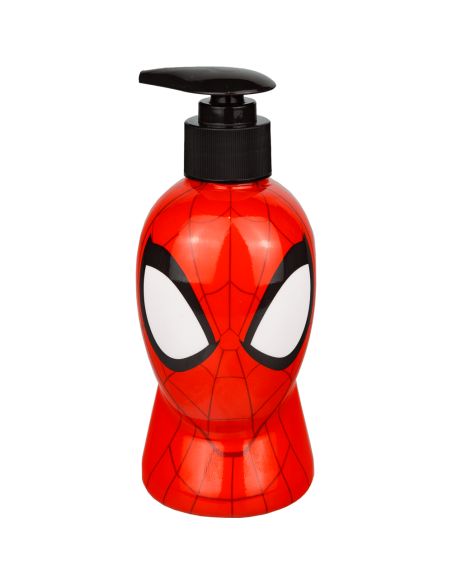 Spiderman 3D figurka 2v1 šampon a pěna do koupele 300 ml