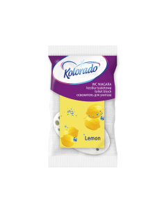 Kolorado WC Niagara toilet block in basket 35 g, LEMON