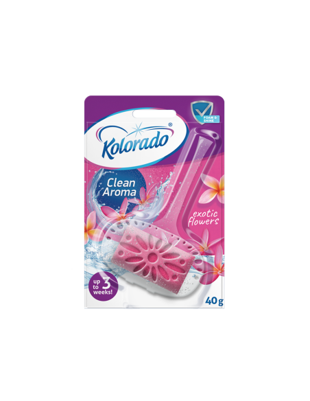 Kolorado kostka wc clean aroma EXOTIC FLOWERS 40 g