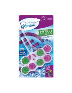 Kolorado WC block hyper clean Blackberry 2x45 g