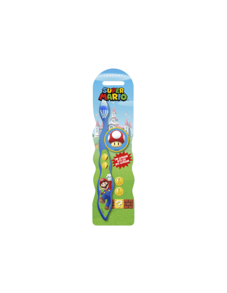 Super Mario zubní kartáček s krytkou