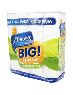 Almusso toaletní papír BIG 40 ks 3 vrstvý - role 11,55m
