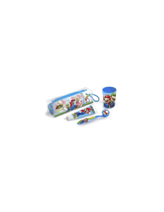 Super Mario set zubní kartáček + kelímek + pasta