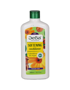 DeBa kondicionér Softening Calendula & BIO Argan 500 ml