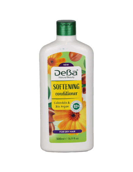 DeBa kondicionér Softening Calendula & BIO Argan 500 ml