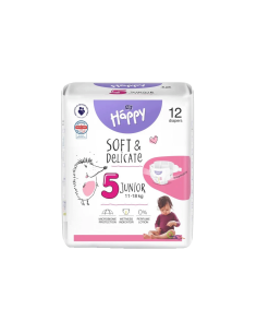 Bella Happy dětské pleny 5 JUNIOR 11-18 kg 12 ks